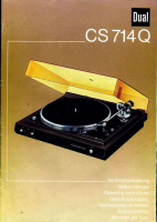 Dual CS-714-Q-Owners-Manual 